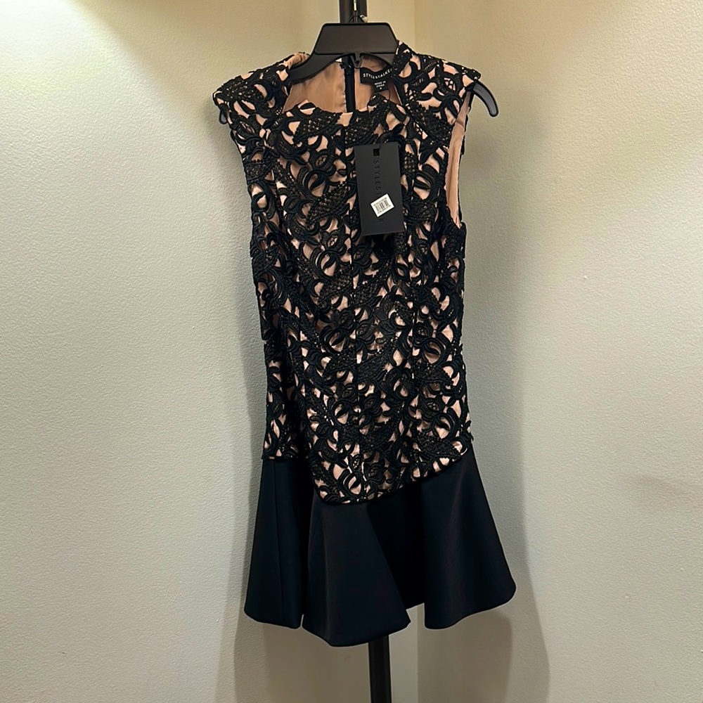 Stylestalker Elegant Black Lace dress